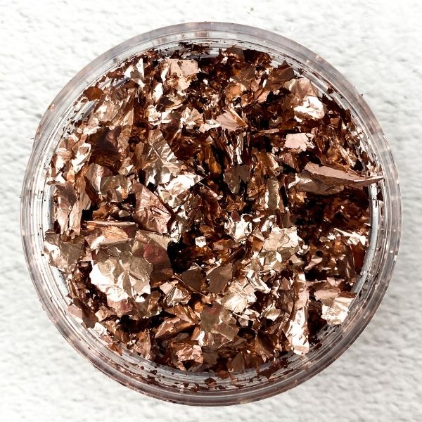 Dusty Rose Metallic Foil Flakes (CP)