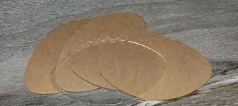 NEW Clear Football Coasters (Pack of 8)