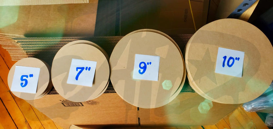 MDF round boards