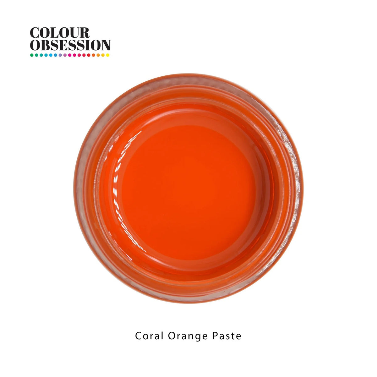 Coral Orange Epoxy Pigment Paste (CO)