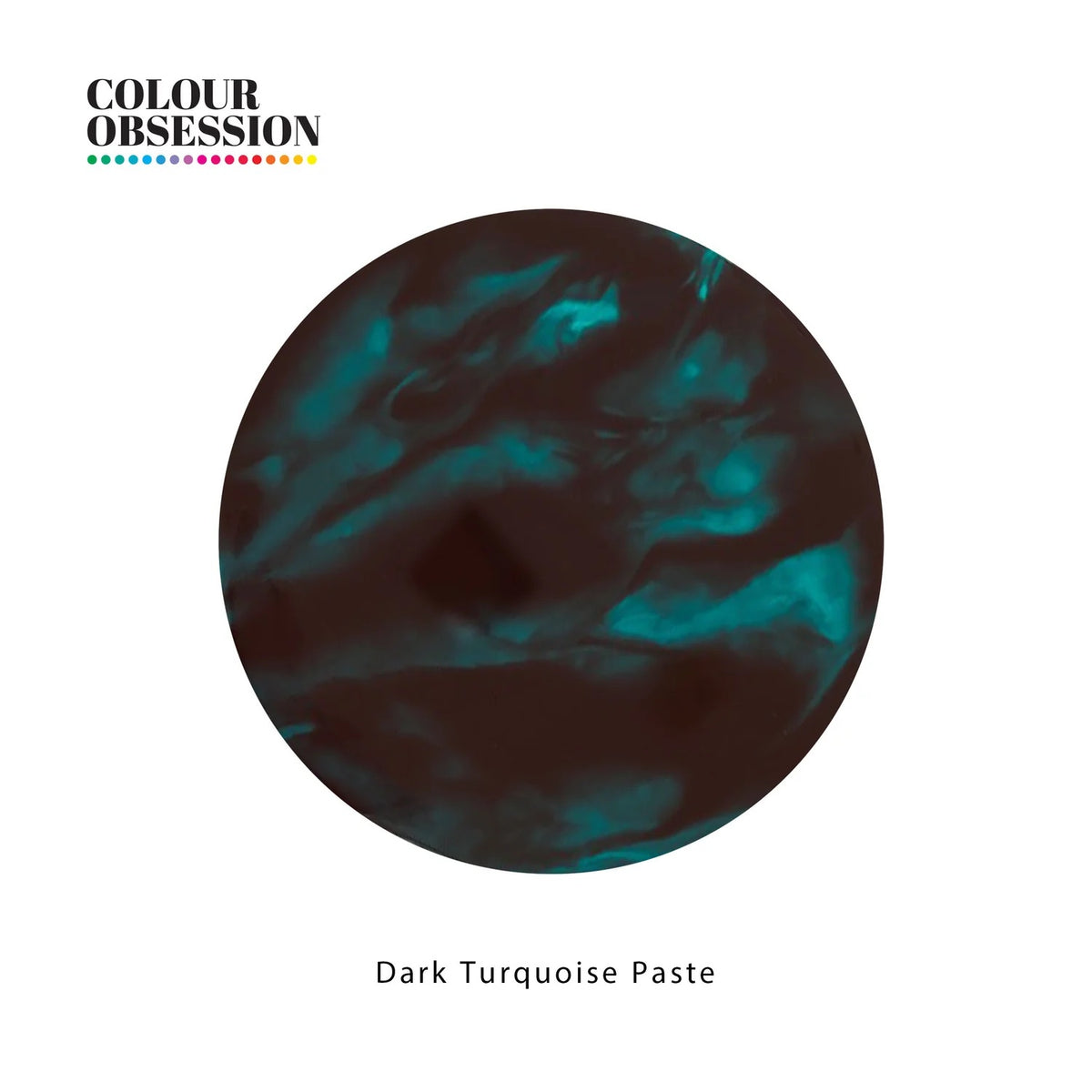 Dark Turquoise Epoxy Pigment Paste (CO)