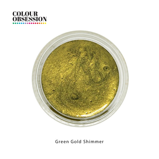 Green Gold Shimmer Epoxy Pigment Paste (CO)