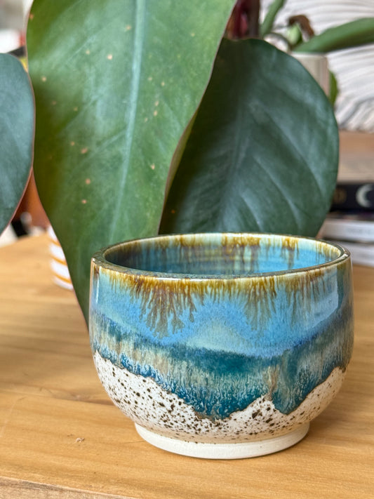 glazed cup