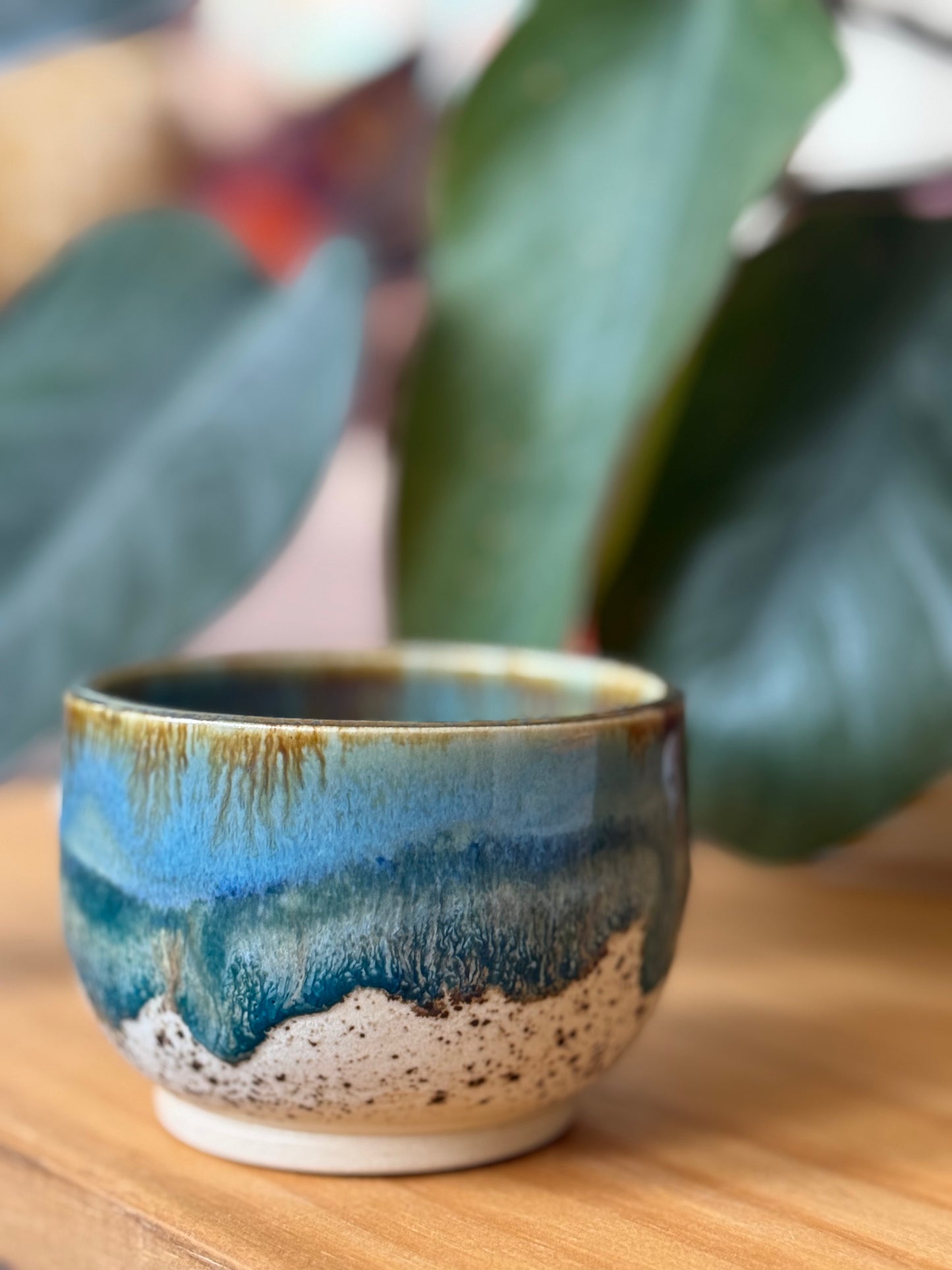 glazed cup