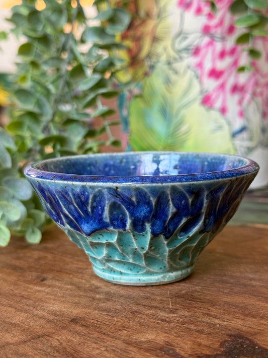 Blue Mini Ceramic Bowl