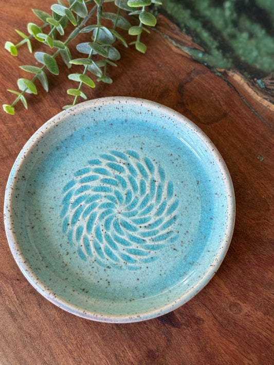 Ceramic Turquoise Plate