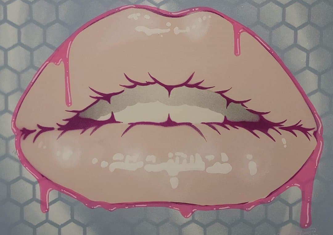 Lip Prune Stencil (DOWNLOAD ONLY)