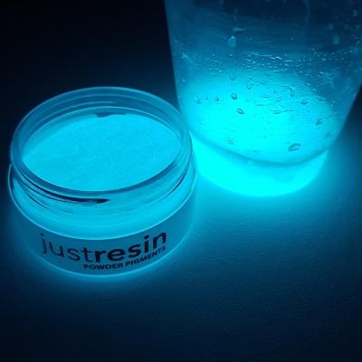 Blue Green - GLOW IN THE DARK POWDER PIGMENT (JR)