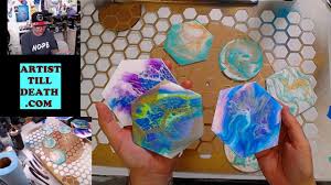 Clear Hexagon Coasters (quantity options)