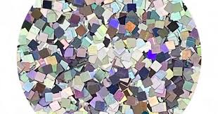 Holographic Silver Chunky Glitter (CP)