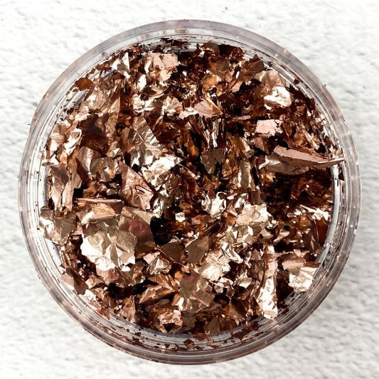 Dusty Rose Metallic Foil Flakes (CP)