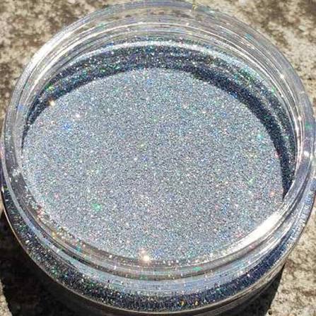 SILVER HALO - FINE GLITTER HOLOGRAPHIC (JR)
