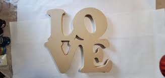 17"x15"" LOVE Cradleboard