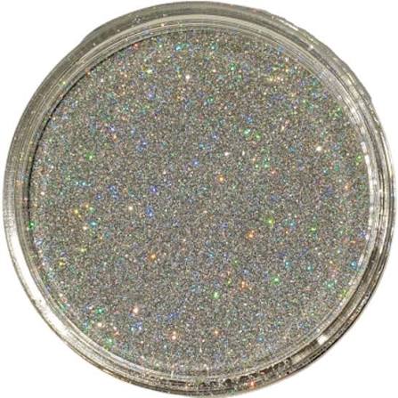 SILVER HALO - FINE GLITTER HOLOGRAPHIC (JR)