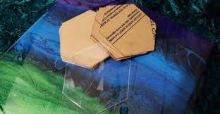 Clear Hexagon Coasters (quantity options)