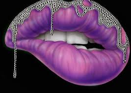 Lip Bite with Crystal Drip (Large)